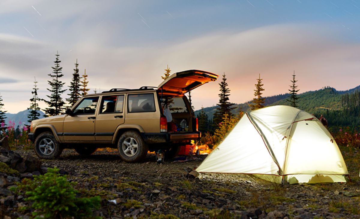 how to camp in your car