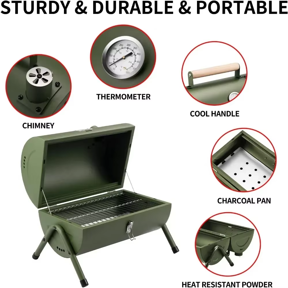 Portable Charcoal Grill