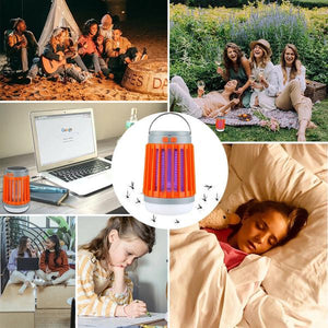 Indoor & Outdoor Rechargeable Mosquito Killer Lamp, Orange