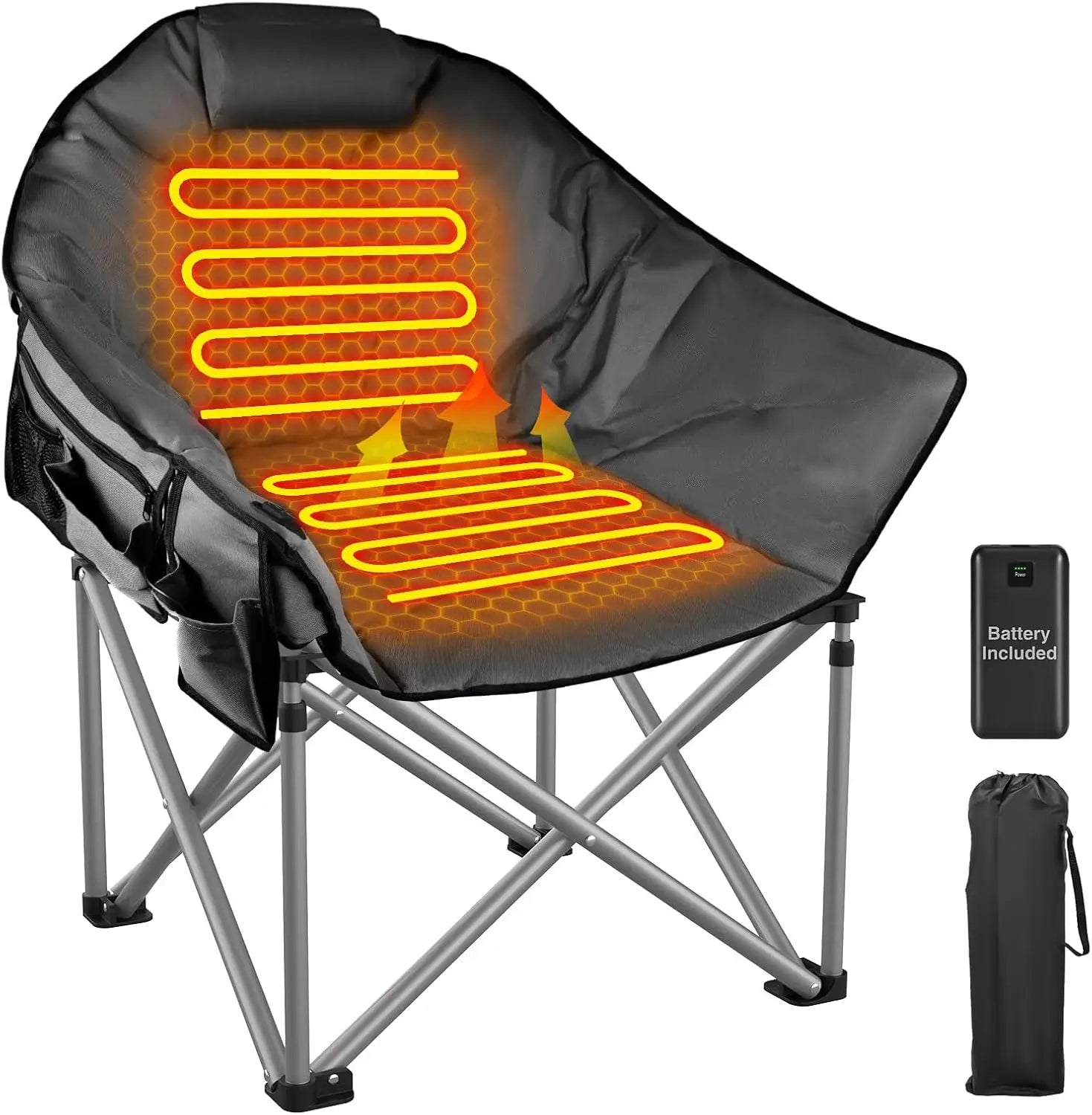 Heated Camping Chair