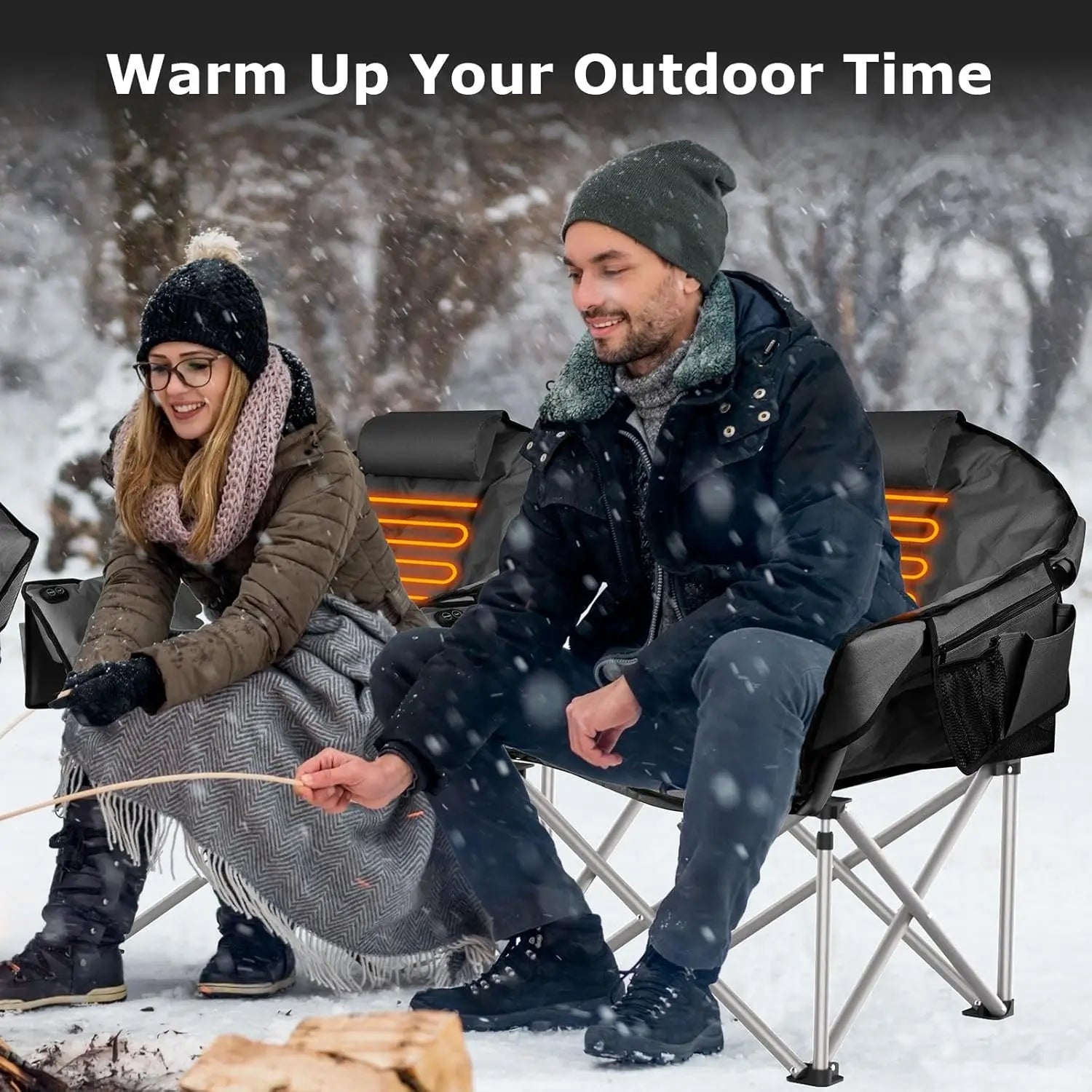 Heated Camping Chair