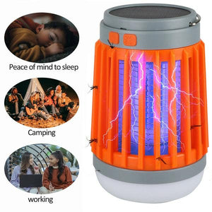 Indoor & Outdoor Rechargeable Mosquito Killer Lamp, Orange