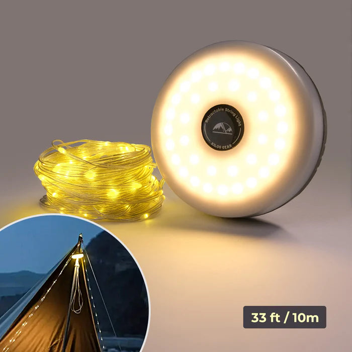 Rollable LED Garland Camping Light